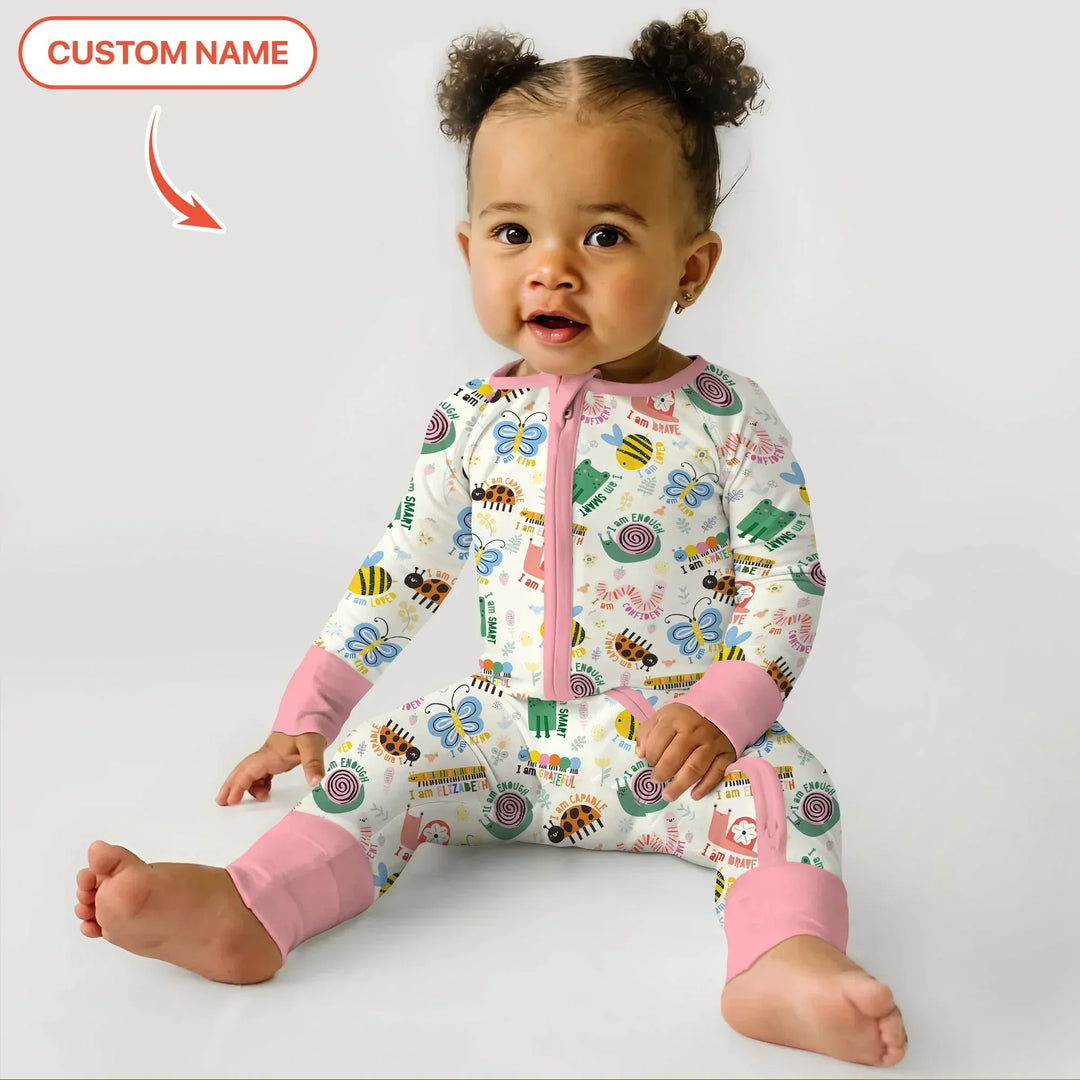Gerippte Babykleidung mit individuellem Foto - Weich &amp; Skizzenhaft