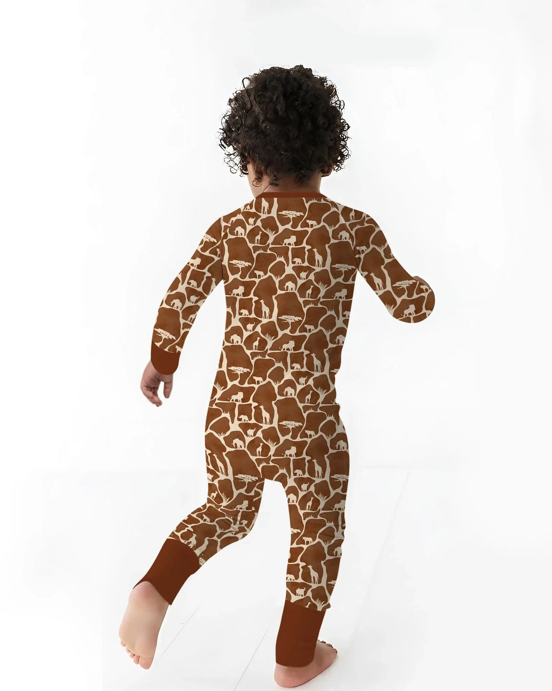 Wild Kingdom Bamboo Two Piece Long Sleeve Pajama Set