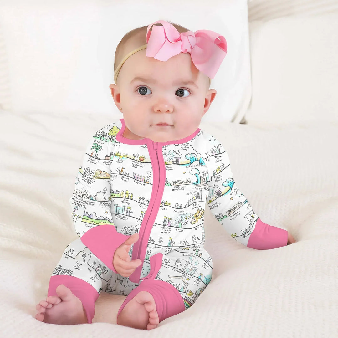 Gerippte Babykleidung mit individuellem Foto - Weich &amp; Skizzenhaft