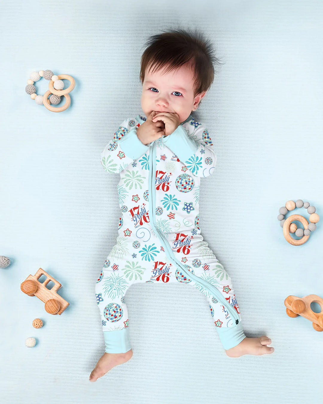 Gerippte Babykleidung mit individuellem Foto - Weich &amp; Skizzenhaft