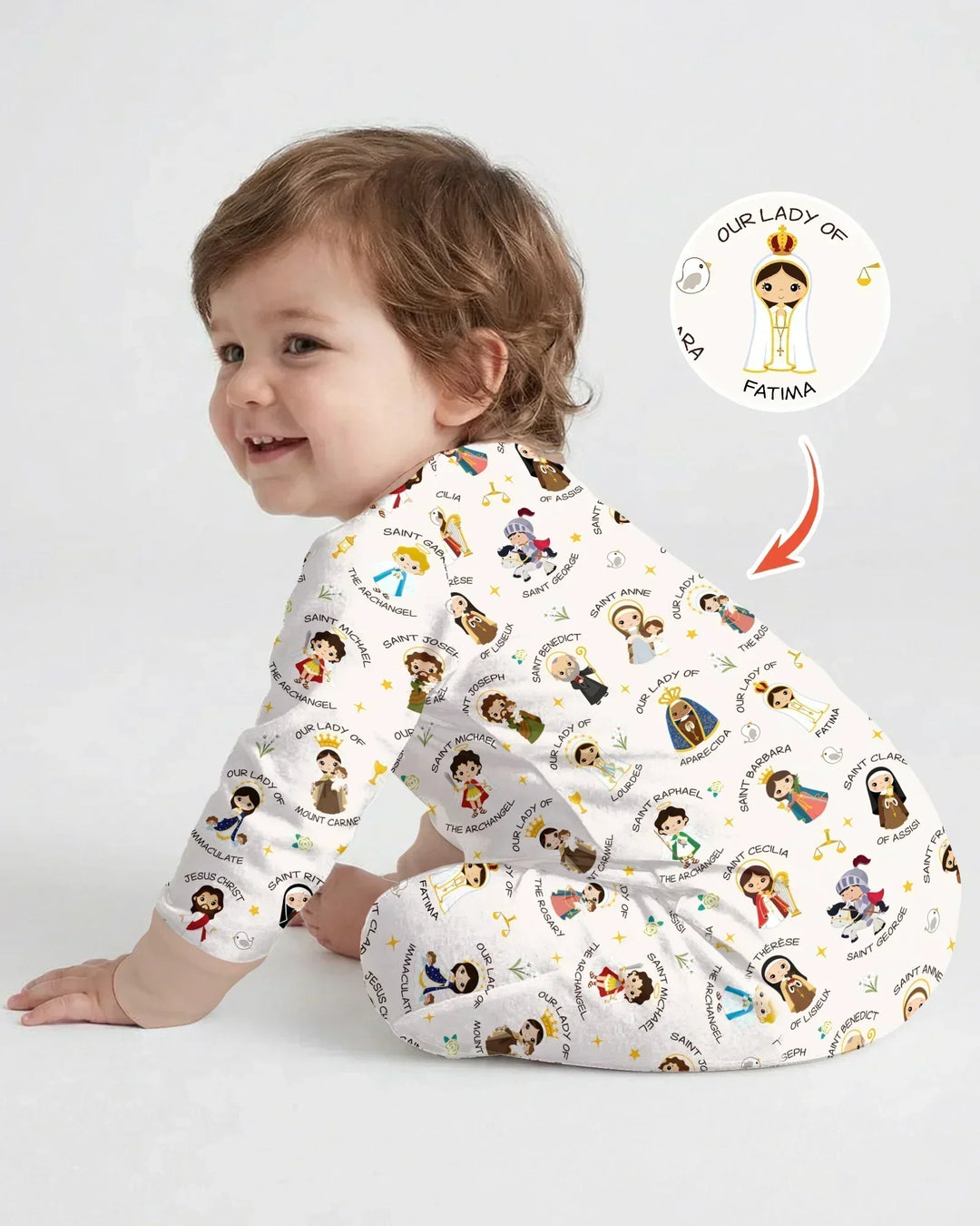 Gerippte Babykleidung mit individuellem Foto - Weich &amp; Skizzenhaft