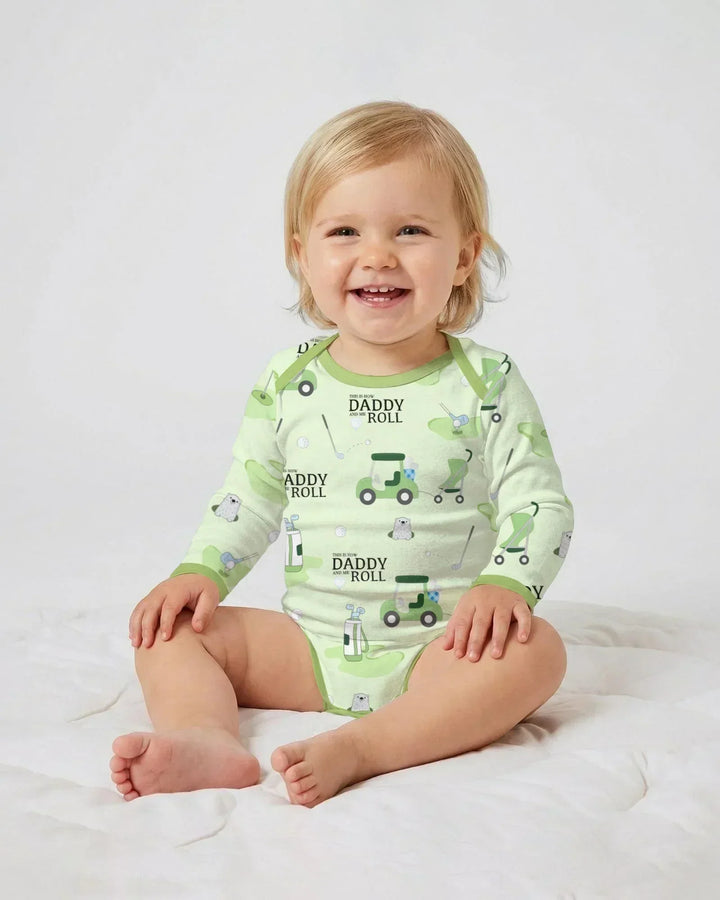 Gerippte Babykleidung mit individuellem Foto - Weich &amp; Skizzenhaft