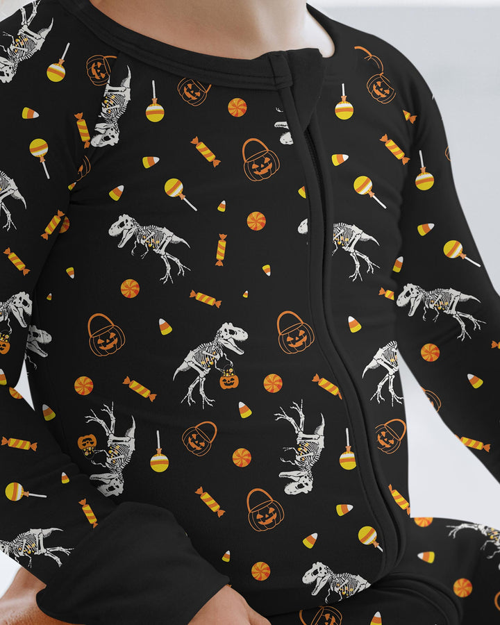 My First Halloween Dinosaur  Bamboo Convertible Zippy