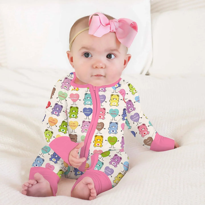 Gerippte Babykleidung mit individuellem Foto - Weich &amp; Skizzenhaft