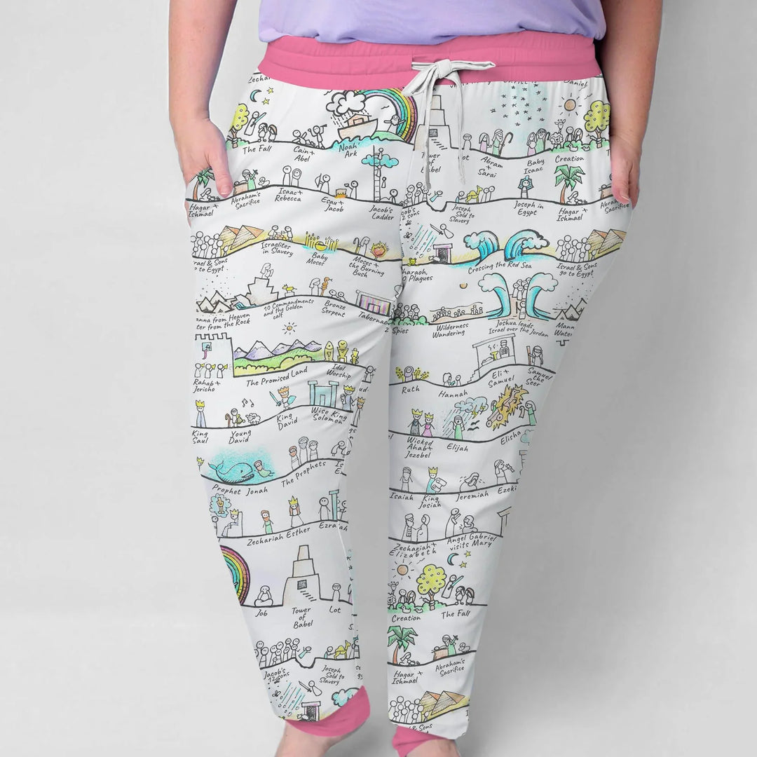 Vorlage für individuelles Damen-Pyjama-Set