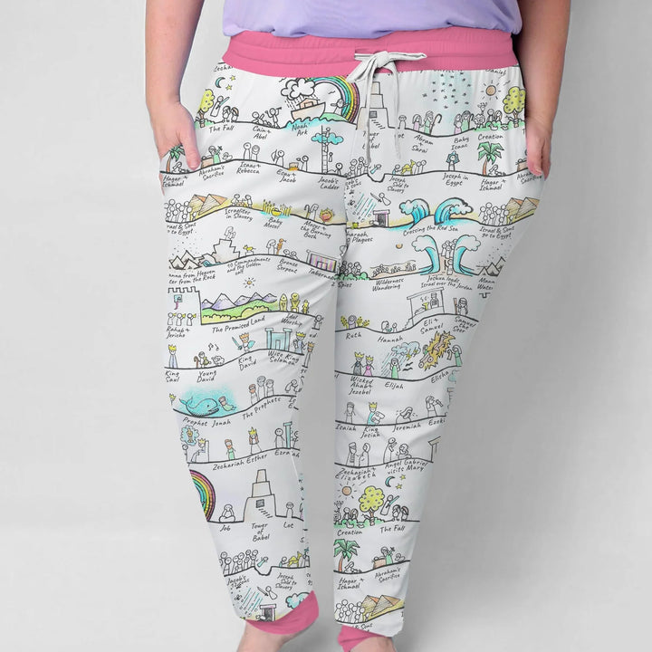 Vorlage für individuelles Damen-Pyjama-Set