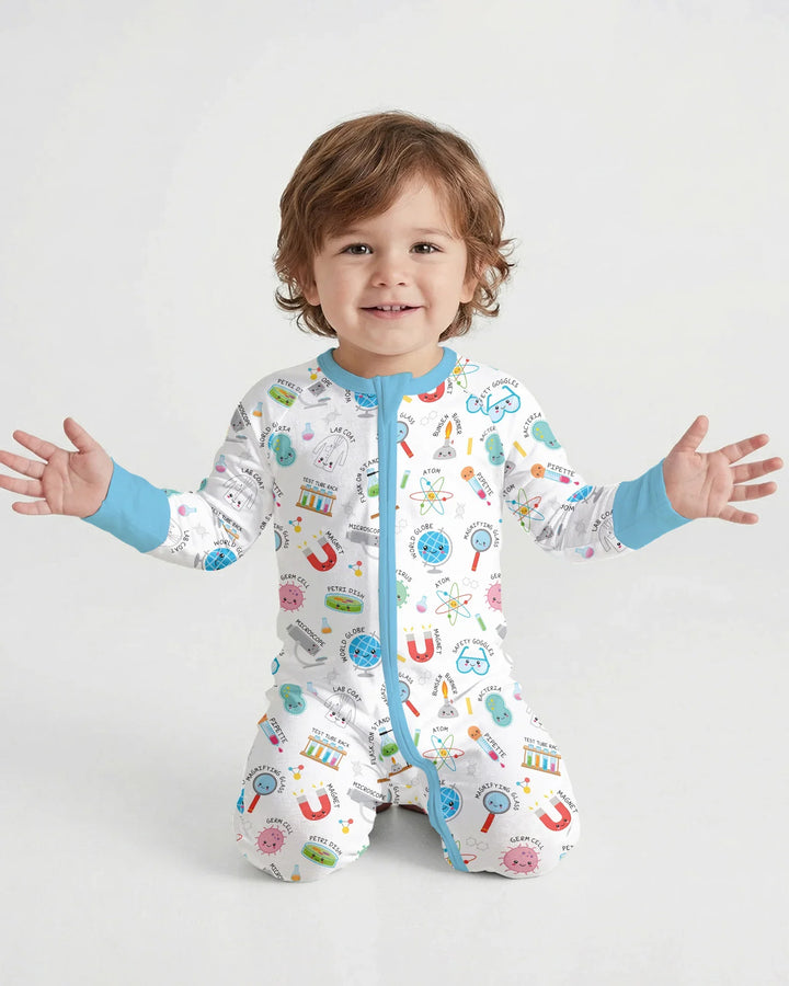 Gerippte Babykleidung mit individuellem Foto - Weich &amp; Skizzenhaft