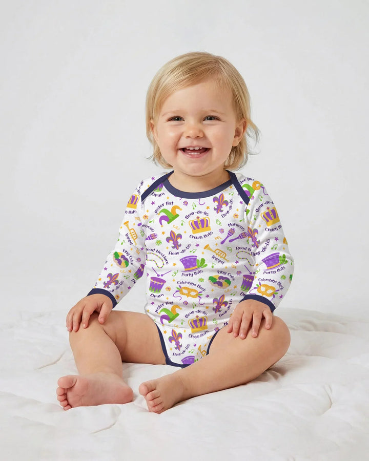 Gerippte Babykleidung mit individuellem Foto - Weich &amp; Skizzenhaft