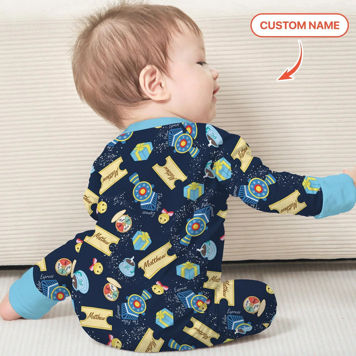 Gerippte Babykleidung mit individuellem Foto - Weich &amp; Skizzenhaft