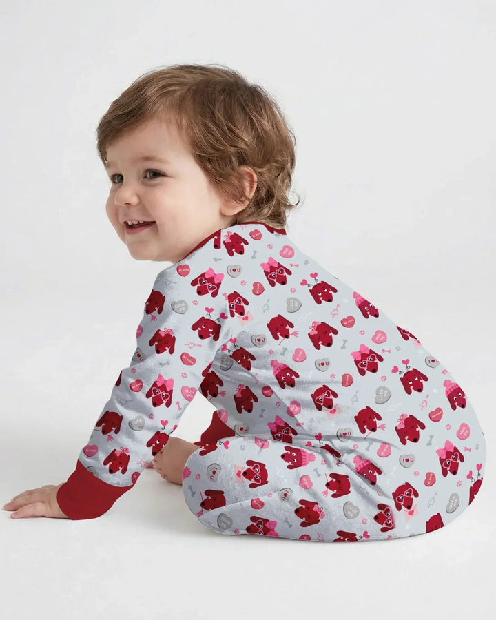 Gerippte Babykleidung mit individuellem Foto - Weich &amp; Skizzenhaft