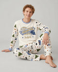 Custom Name North Pole Adventure Bamboo Men's Pajama Set