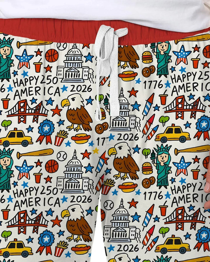 Vorlage Herren-Pyjama-Set