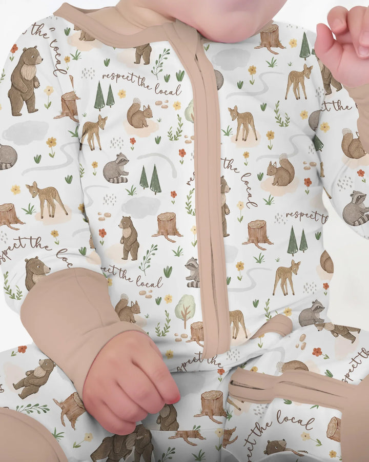 Gerippte Babykleidung mit individuellem Foto - Weich &amp; Skizzenhaft