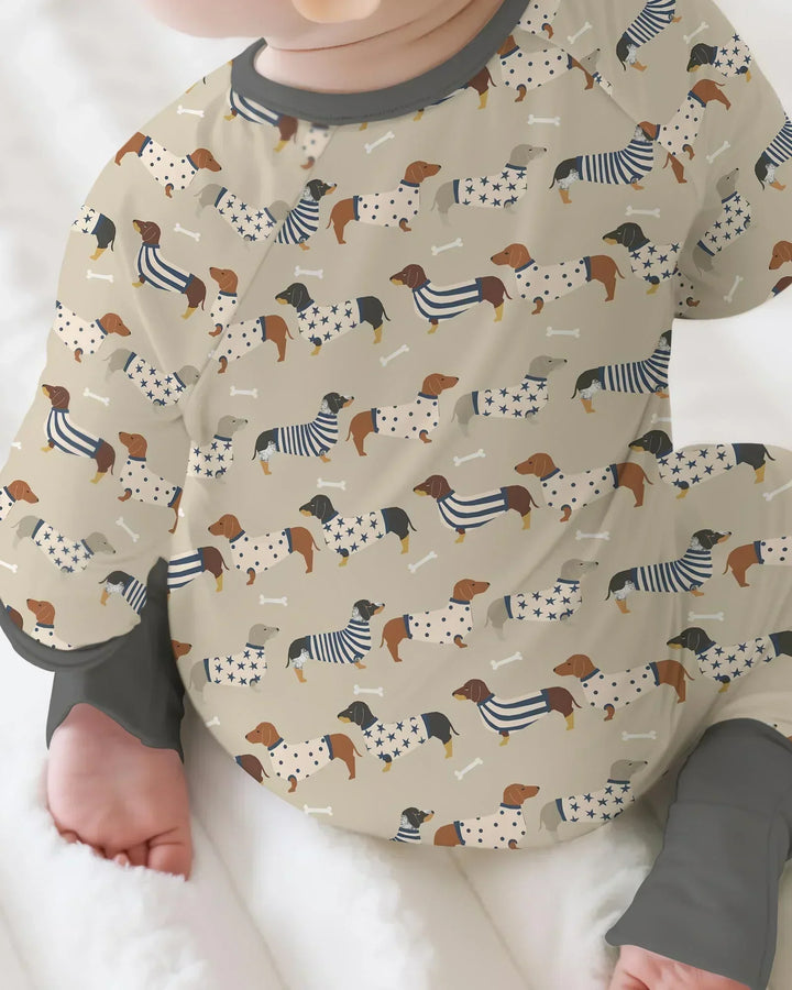 Cute Wieners Bamboo Convertible Zippy