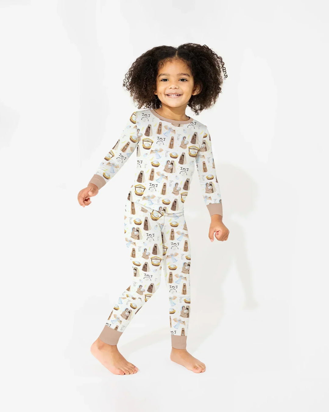 Holy Family Bamboo Two Piece Long Sleeve Pajama Set