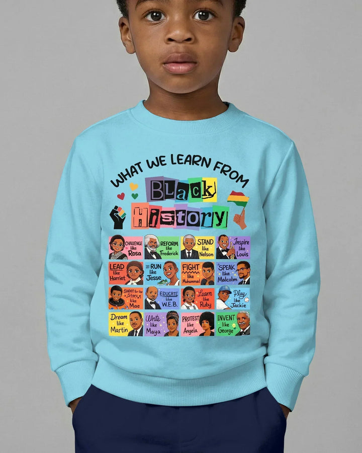 Black History Month Bambus Crewneck Sweatshirt