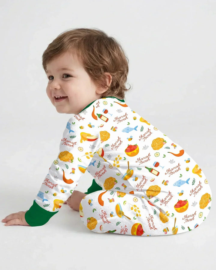 Gerippte Babykleidung mit individuellem Foto - Weich &amp; Skizzenhaft