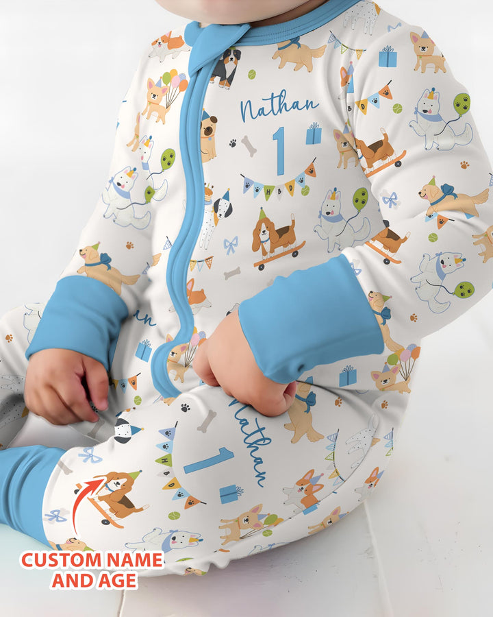 Gerippte Babykleidung mit individuellem Foto - Weich &amp; Skizzenhaft