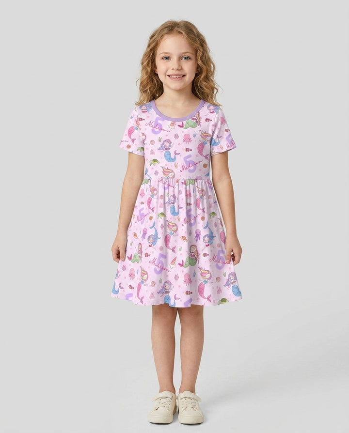 Vorlage Bambus Twirl Kleid