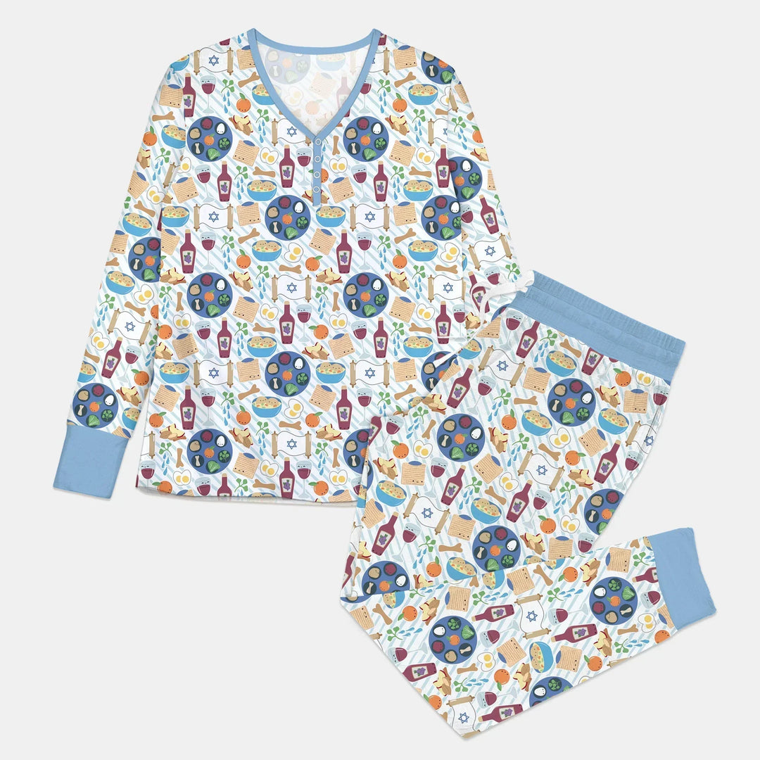 Vorlage für individuelles Damen-Pyjama-Set
