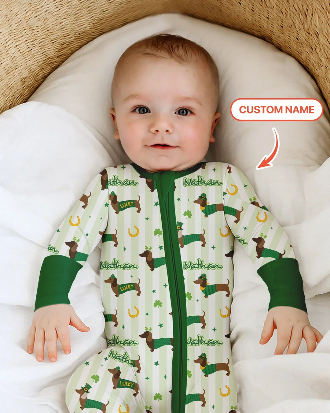 Gerippte Babykleidung mit individuellem Foto - Weich &amp; Skizzenhaft