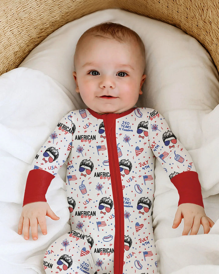 Gerippte Babykleidung mit individuellem Foto - Weich &amp; Skizzenhaft