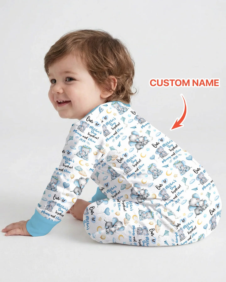 Personalized Our 1st Mother's Day Together Bamboo Convertible Zippy