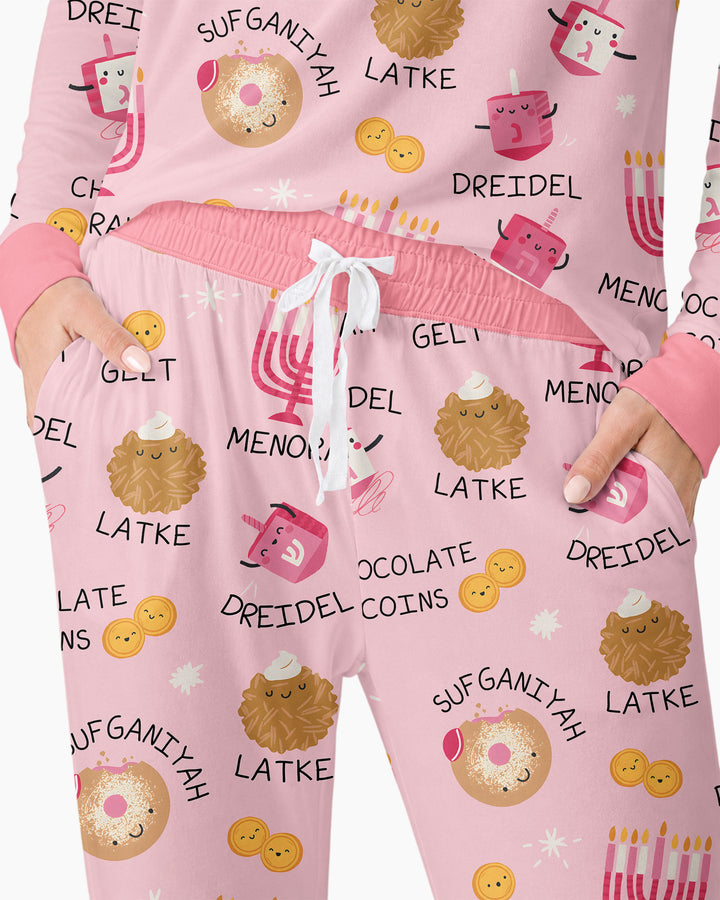 Vorlage Damen Pyjama Set