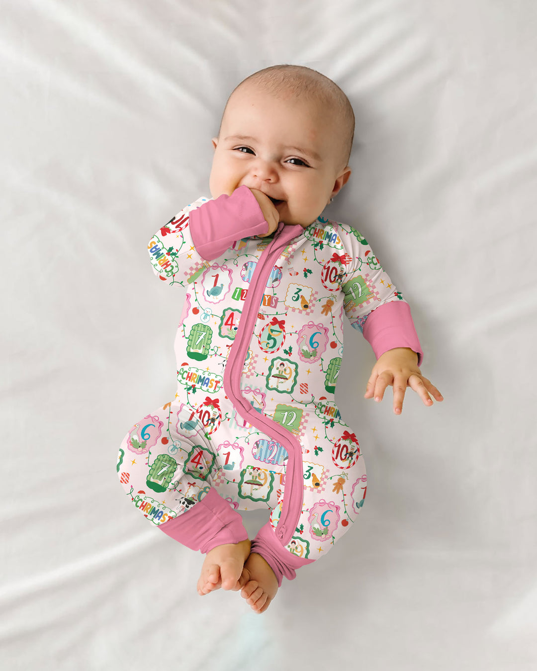 12 Christmas Prayers Bamboo Convertible Zippy