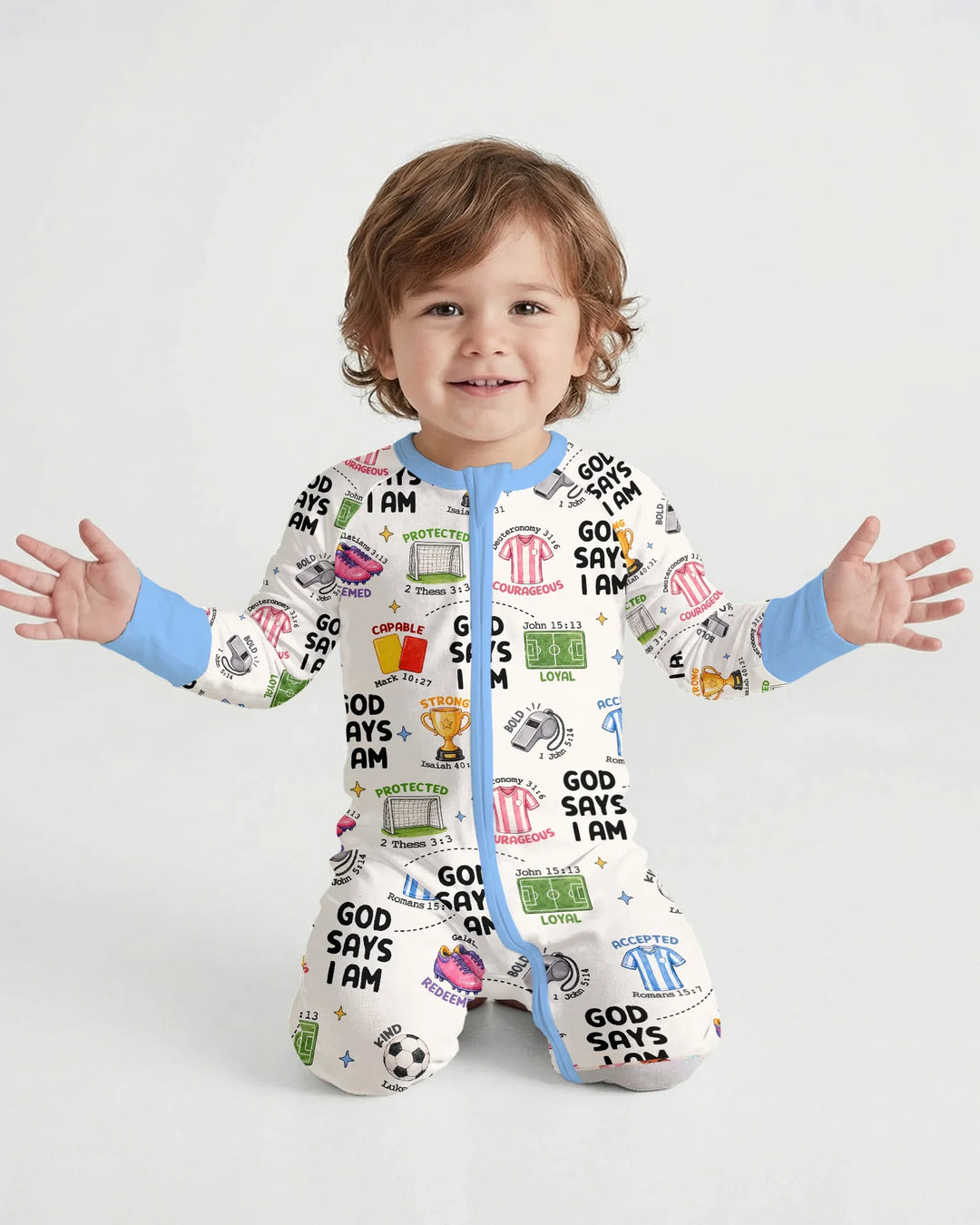 Gerippte Babykleidung mit individuellem Foto - Weich &amp; Skizzenhaft