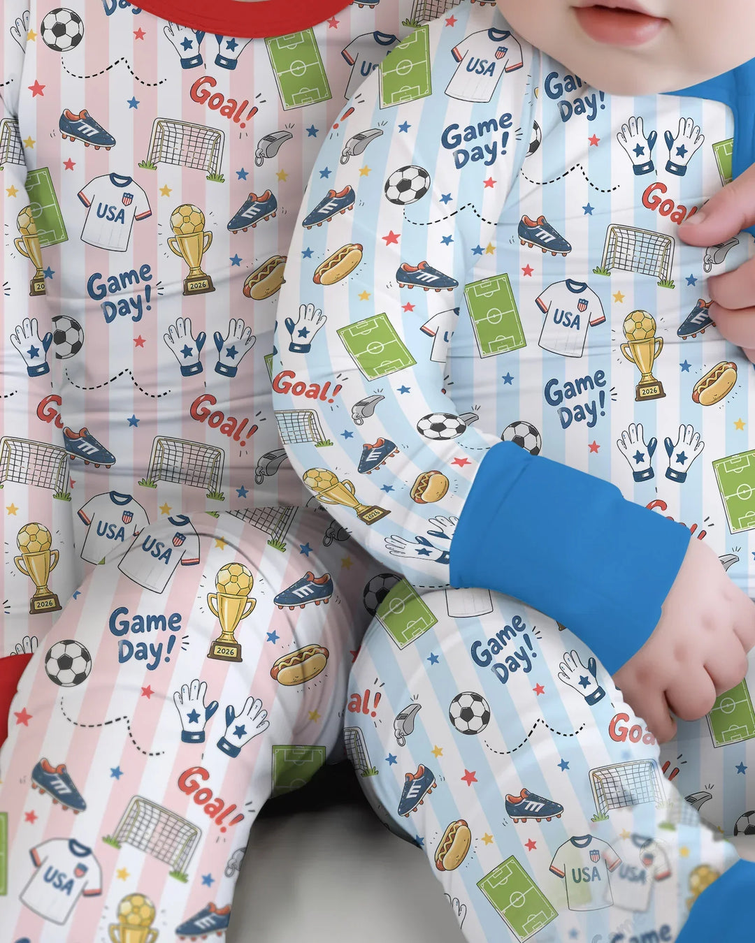 Gerippte Babykleidung mit individuellem Foto - Weich &amp; Skizzenhaft
