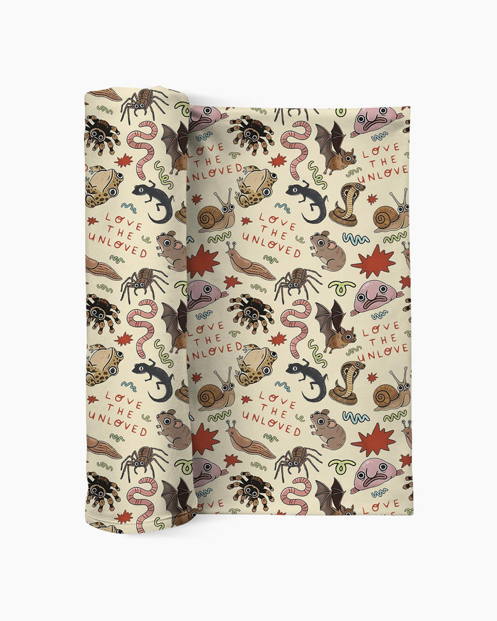 Love the Unloved swaddle blanket