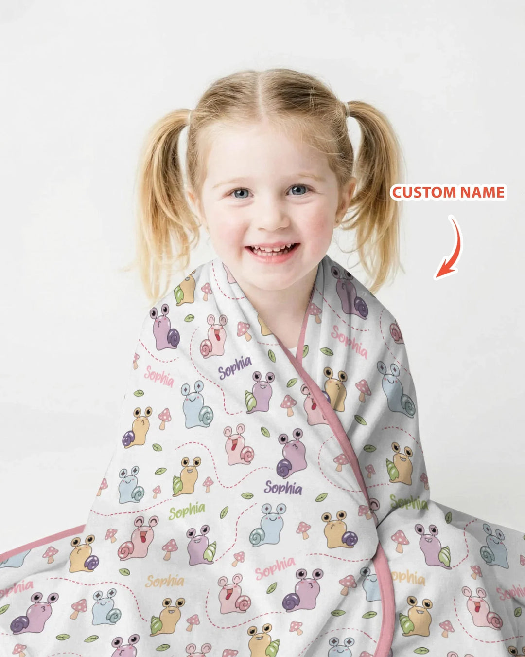 Custom Name Snailed it! Bamboo Blanket
