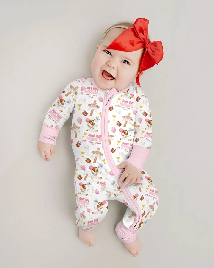Gerippte Babykleidung mit individuellem Foto - Weich &amp; Skizzenhaft