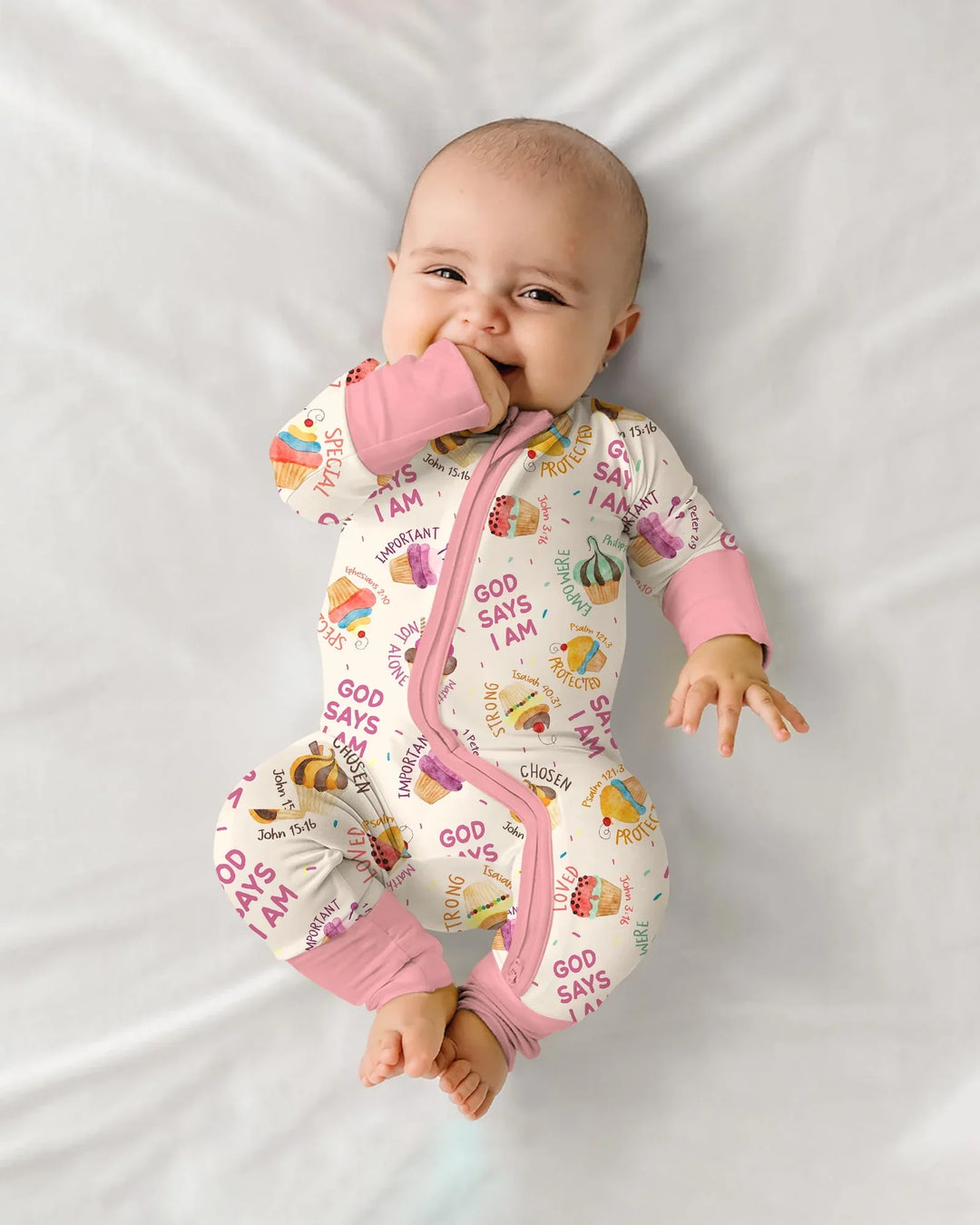 Gerippte Babykleidung mit individuellem Foto - Weich &amp; Skizzenhaft