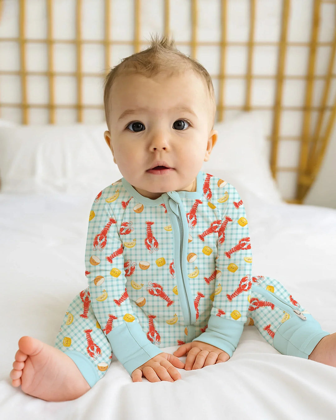 Gerippte Babykleidung mit individuellem Foto - Weich &amp; Skizzenhaft