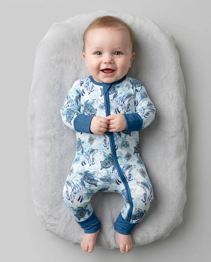 Gerippte Babykleidung mit individuellem Foto - Weich &amp; Skizzenhaft