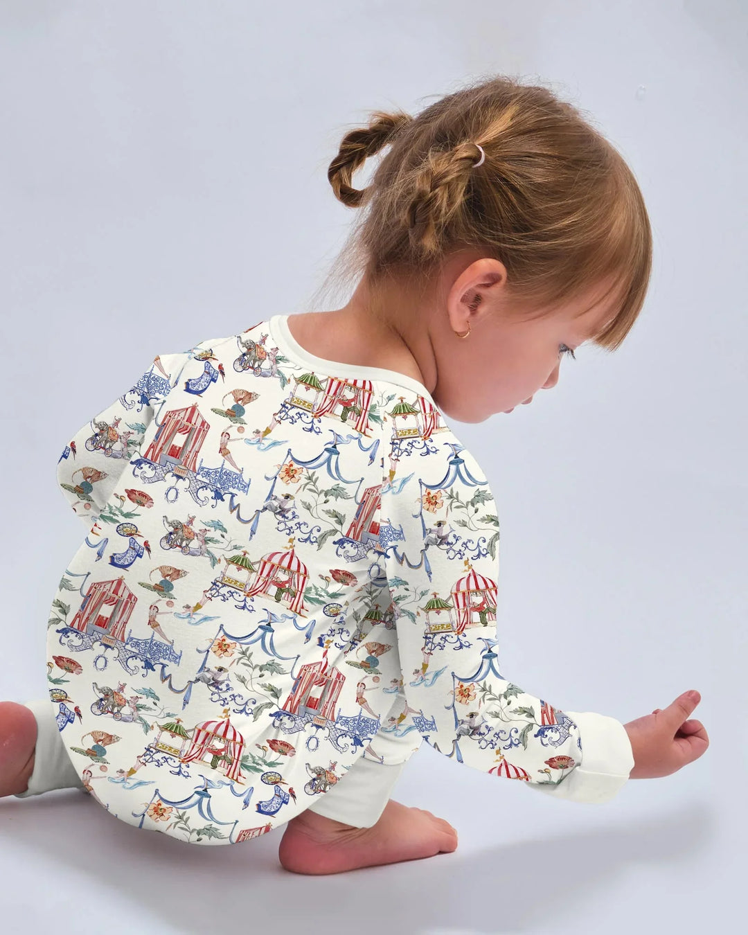 Gerippte Babykleidung mit individuellem Foto - Weich &amp; Skizzenhaft