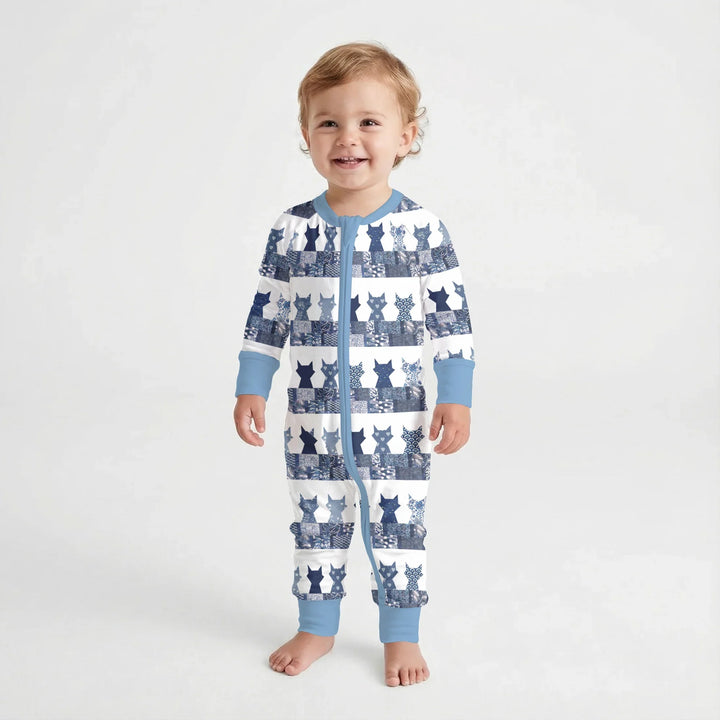 Gerippte Babykleidung mit individuellem Foto - Weich &amp; Skizzenhaft