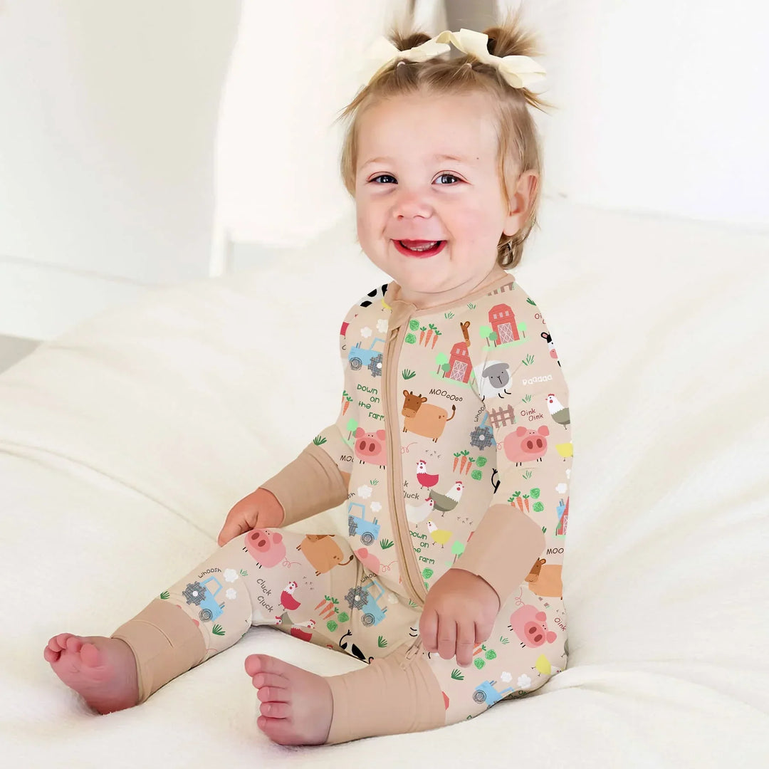 Gerippte Babykleidung mit individuellem Foto - Weich &amp; Skizzenhaft