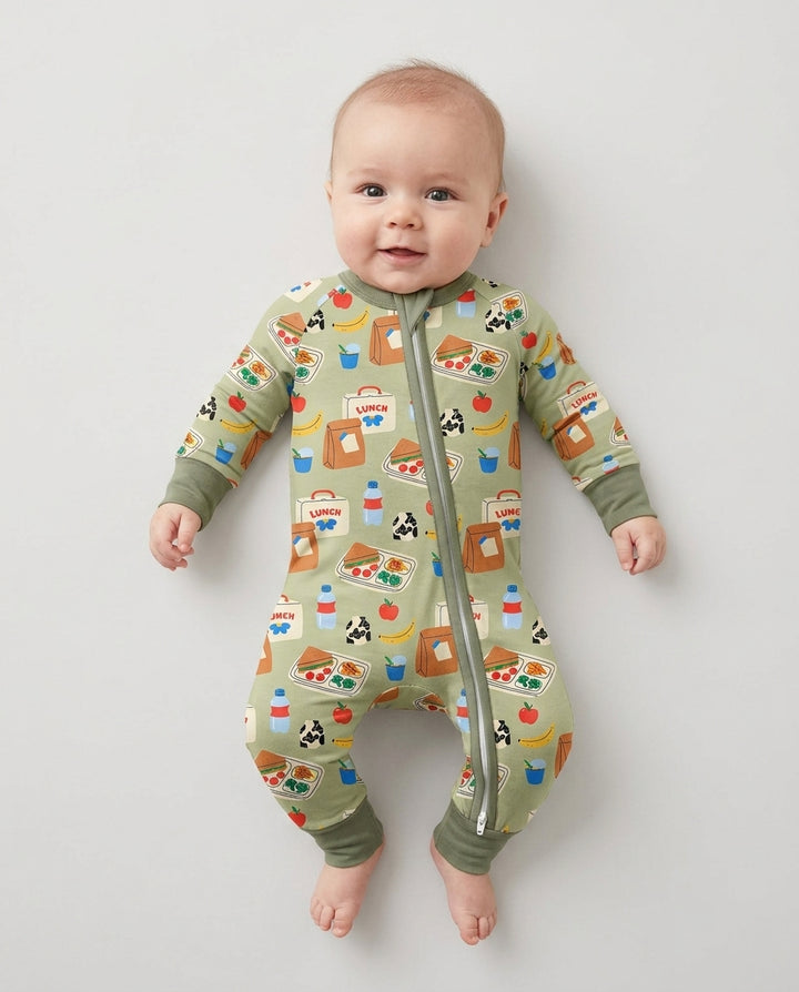 Happy School Lunch Bamboo Convertible Zippy