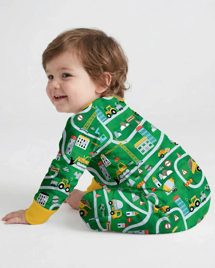 Gerippte Babykleidung mit individuellem Foto - Weich &amp; Skizzenhaft