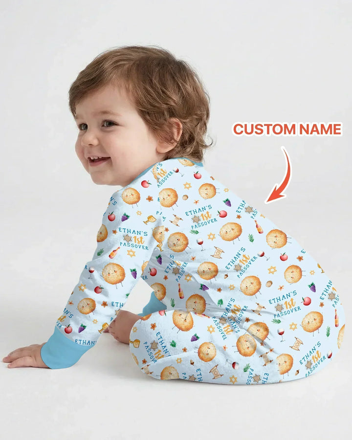 Custom Name 1st Passover Bamboo Convertible Zippy