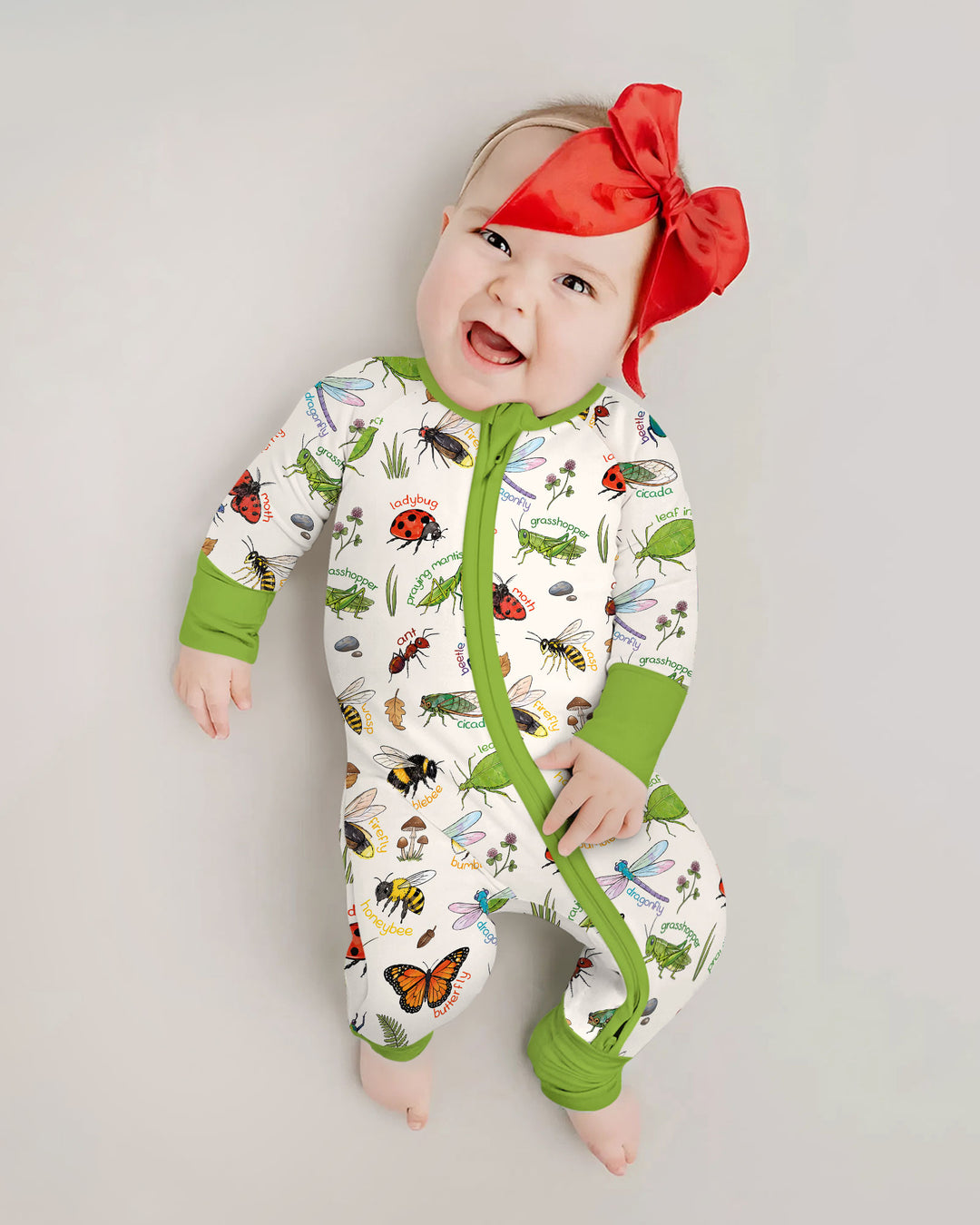 Gerippte Babykleidung mit individuellem Foto - Weich &amp; Skizzenhaft