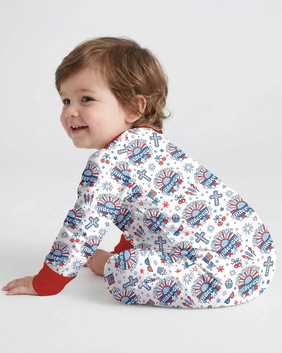 Gerippte Babykleidung mit individuellem Foto - Weich &amp; Skizzenhaft