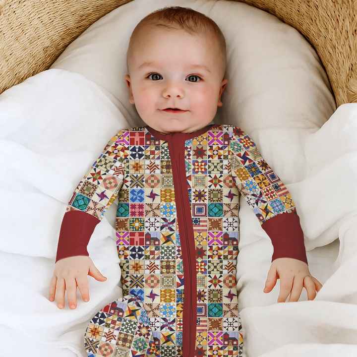 Gerippte Babykleidung mit individuellem Foto - Weich &amp; Skizzenhaft
