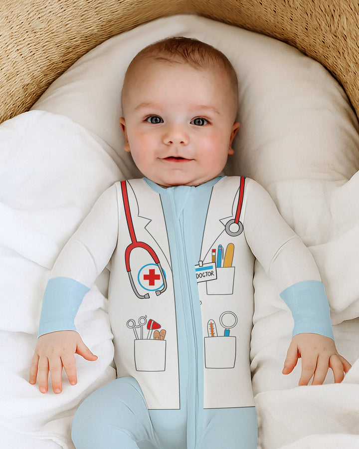 Gerippte Babykleidung mit individuellem Foto - Weich &amp; Skizzenhaft