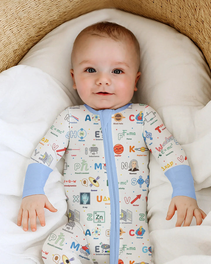 Gerippte Babykleidung mit individuellem Foto - Weich &amp; Skizzenhaft