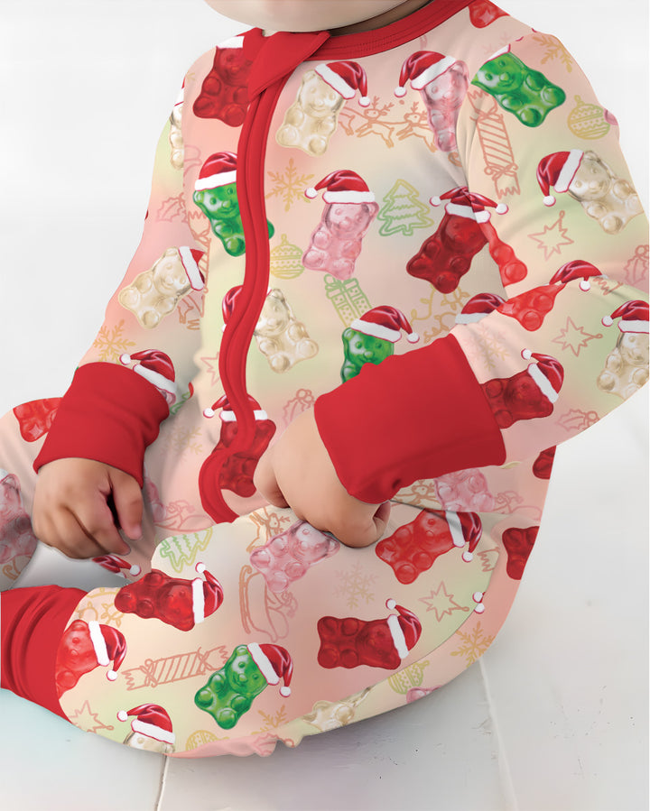 Gummy Bear Santa Christmas Bamboo Convertible Zippy