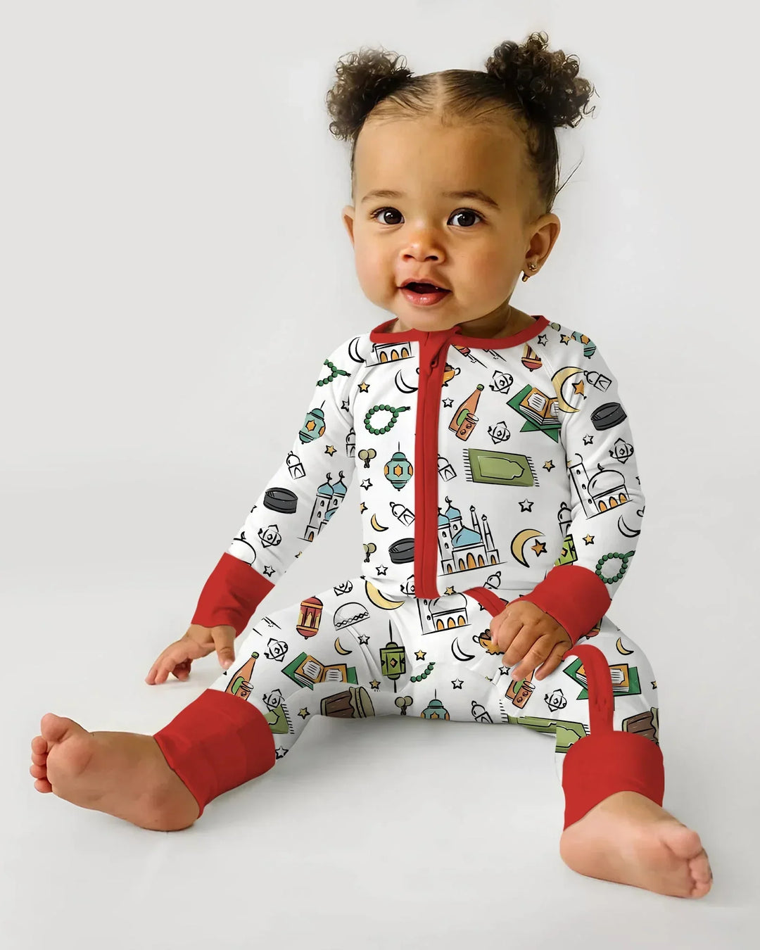Ramadan Blessings Family Matching Bamboo Convertible Zippy